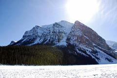 15 Fairview Mountain Afternoon With Frozen Lake Louise